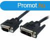 VGA?DVI Adapter Startech DVIVGAMM2M (2 m) Fekete MOST 13976 