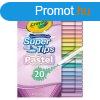 Crayola Supertips mosh. filc pasztell 20db