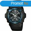 Frfi karra Casio AWG-M100A-1AER Kk Fekete ( 52 mm) MOST 