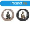 Dekoratv Figura DKD Home Decor Fekete Aranysrga Buddha Kel