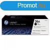 HP CB436AD Toner FEKETE 2*2.000 oldal kapacits No.36A