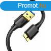 UGREEN USB-A to micro USB-B male/male cable 1m Black