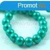 Tekla goly gyngy - Metallic Green Turquoise - 8mm (szlon 