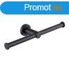 Welland Topaz 2 rszes WC papr tart - fekete (96307C-B)