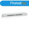 Equip Patch panel - 326316 (16 port, Cat6, rnykolt, szrke