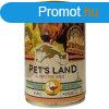 Pet s Land Dog Konzerv Strucchssal Africa Edition 415g