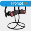 Letscom U8I Bluetooth 5.0 sztere sport fekete-piros headset