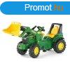 Pedlos traktor rakod Rolly Toys John Deere Farmtrac zld