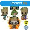 POP! 4 Pack Marvel: I Am Groot - Groot Special Edition (Glow