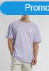 Urban Classics UC Weavy Logo Heavy Oversized Tee lilac