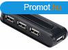 Revoltec USB 2.0 Hub 4 port RZ058 Black