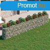 Horganyzott vas gabion magasgys 610x50x100 cm