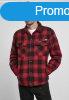 Brandit Lumberjacket red/black