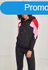 Urban Classics Ladies Oversize 3-Tone Block Hoody blk/firere