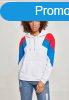 Urban Classics Ladies Oversize 3-Tone Block Hoody wht/firere