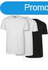 Urban Classics Basic Tee 3-Pack white/white/black