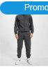 DEF Elastic plain track suit grey