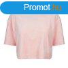 Pl Urban Classics Ladies Velvet Short Kimono Tee pink