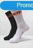 Mr. Tee Kiss Socks 2-Pack black/white