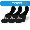 Zokni New Era Flag Invisible 3pack socks Black Unisex