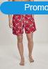 Urban Classics Pattern?Swim Shorts firered/rose