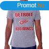 47 Brand Frozen Rope Tee Grey Detroit Red Wings