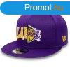 sapka New Era 9Fifty Half Stitch LA Lakers Purple Snapback C