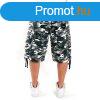 2-Pac Enemy Cargo Shorts White Camo