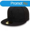 Sapkk New Era 59Fifty Essential LA Dodgers Black Black cap