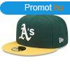 Sapkk New Era 59Fifty MLB Oakland Athletics Dark Green Fitt