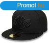 Sapkk New Era 59Fifty NBA Essential Black On Black LA Laker