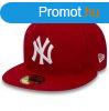 Sapkk New Era 59Fifty Essential New York Yankees Red cap