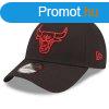 sapka New Era 9Forty Neon Outline Chicago Bulls Cap Black Re