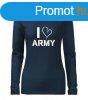 DRAGOWA Slim ni hossz ujj pl i love army, sttkk 160g