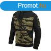 Helikon - Tex ROGUE HOODIE cipzras pulver BLACK/TIGER STRI