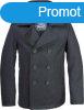 Brandit Pea Coat frfi kabt, fekete