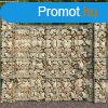 Horganyzott acl gabion fal fedllel 600 x 50 x 200 cm