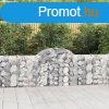 4 db ves horganyzott vas gabion kosr 200x30x80/100 cm