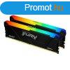 Kingston 32GB DDR4 3200MHz Kit(2x16GB) Fury Beast RGB Black