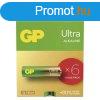 GP Ultra G-TECH alkli AA ceruza elem LR6,15AU,BL/6 B0221V