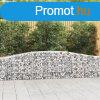 5 db ves horganyzott vas gabion kosr 400x30x60/80 cm