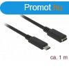 DELOCK kbel USB 10 Gbps Type-C male / female hosszabbt 1m