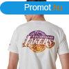 Frfi pl New Era NBA Team Water Print LA Lakers T-shirt Wh