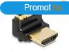 DeLock HDMI Adapter male to female 90 upwards angled 8K 60 