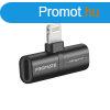 Promate Ihinge LT 2in1 Lightning adapter Black