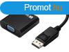 Sandberg Adapter DisplayPort>VGA Black