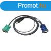 ATEN USB KVM Cable with 3 in 1 SPHD 1,2m Black