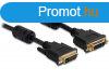 DeLock Extension cable DVI 24+5 male > DVI 24+5 female 3m