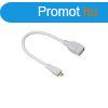 Hama microUSB-OTG adapter White