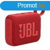 JBL Go 4 Ultra-Portable Bluetooth Speaker Red